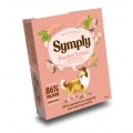 Symply Tray Adult Poached Salmon With Potato Dog Food 395g Wet Food